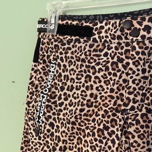 Leopard Print Bike Pants